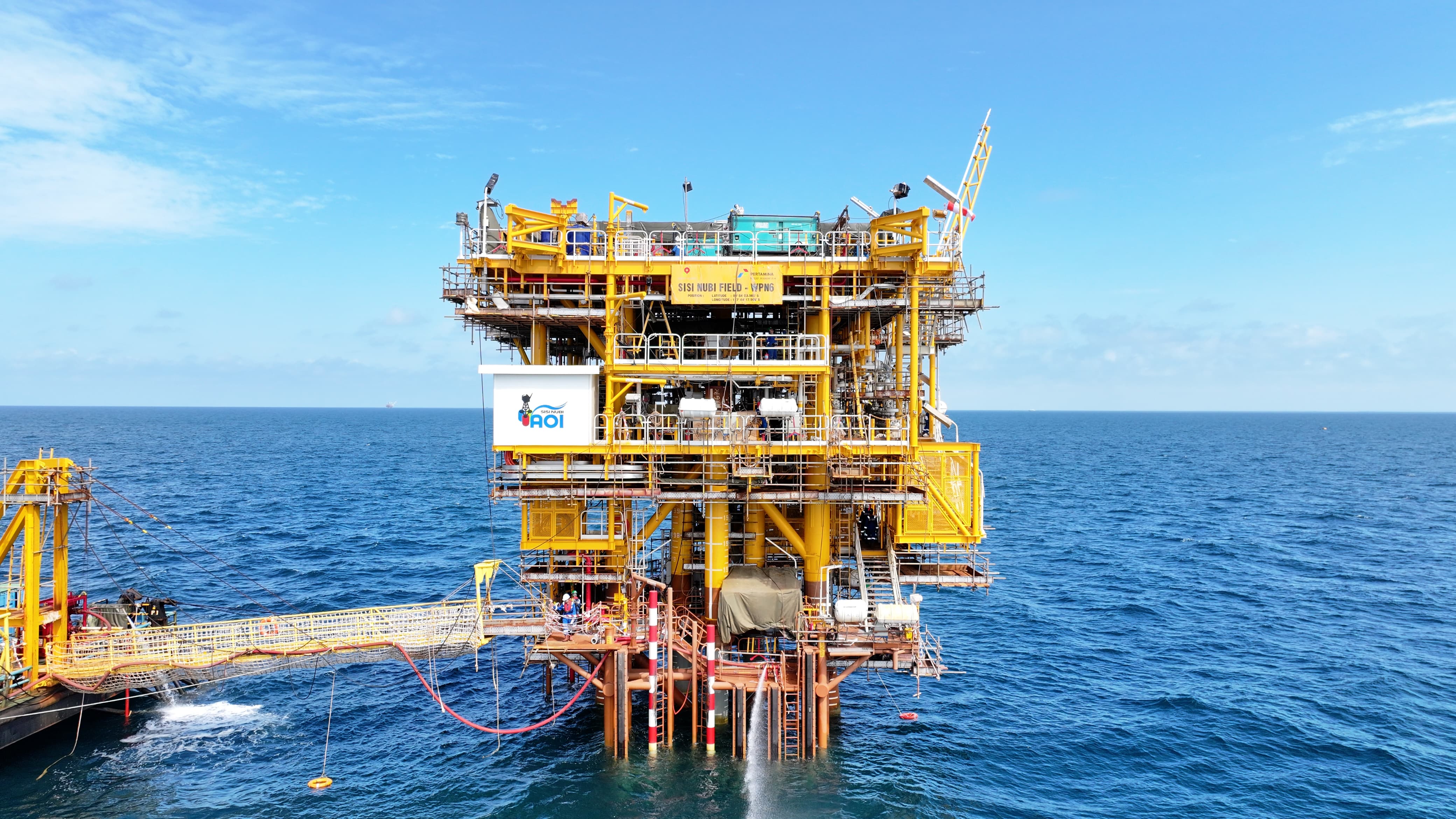 Pertamina Hulu Mahakam Onstreamkan Platform Keempat di Proyek Sisi Nubi