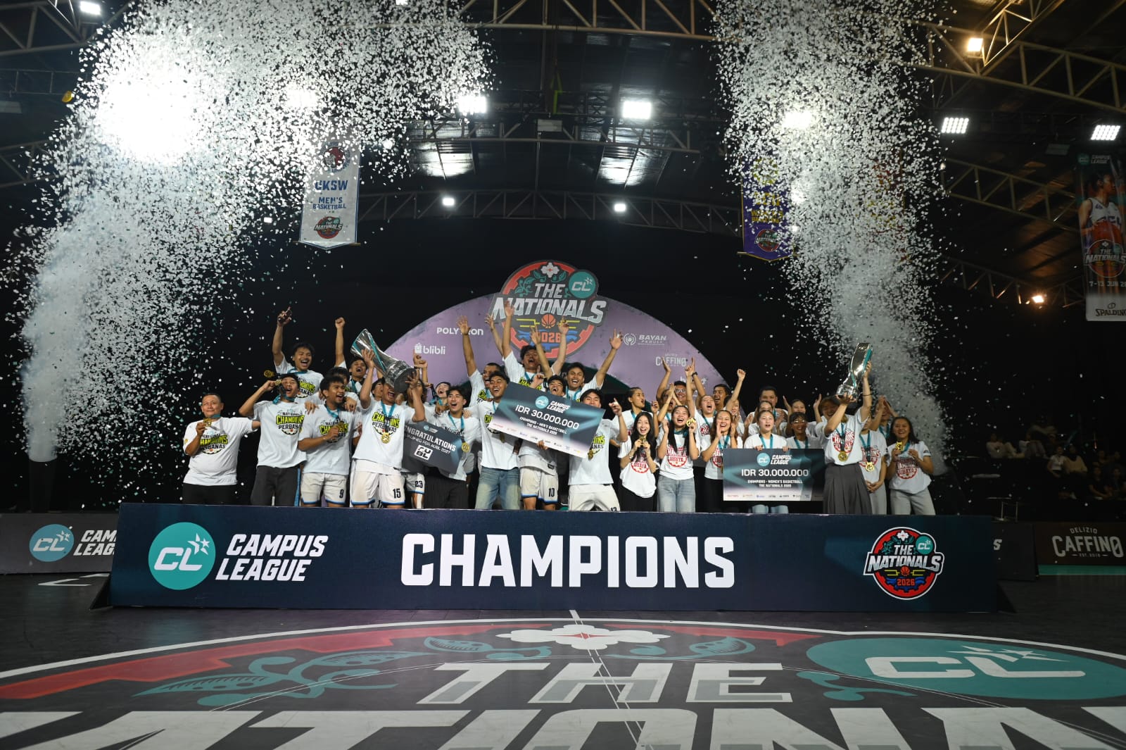 Perbanas dan UBAYA Rebut Gelar Juara Campus League Basketball 2026