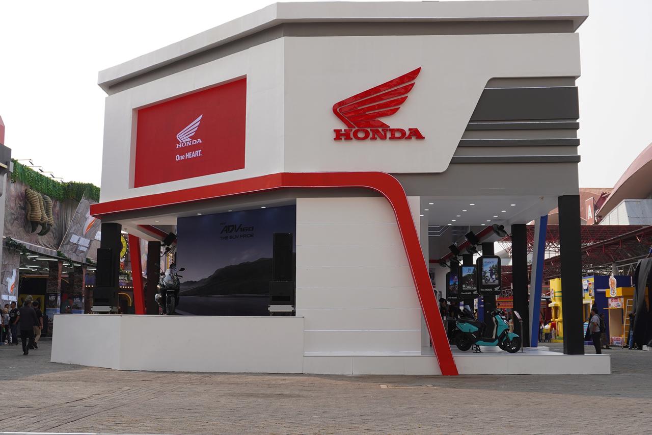 Honda Sulap Booth Jakarta Fair 2026 Jadi 9 Zona, Ada Motor Listrik hingga Modifikasi Stylo 160