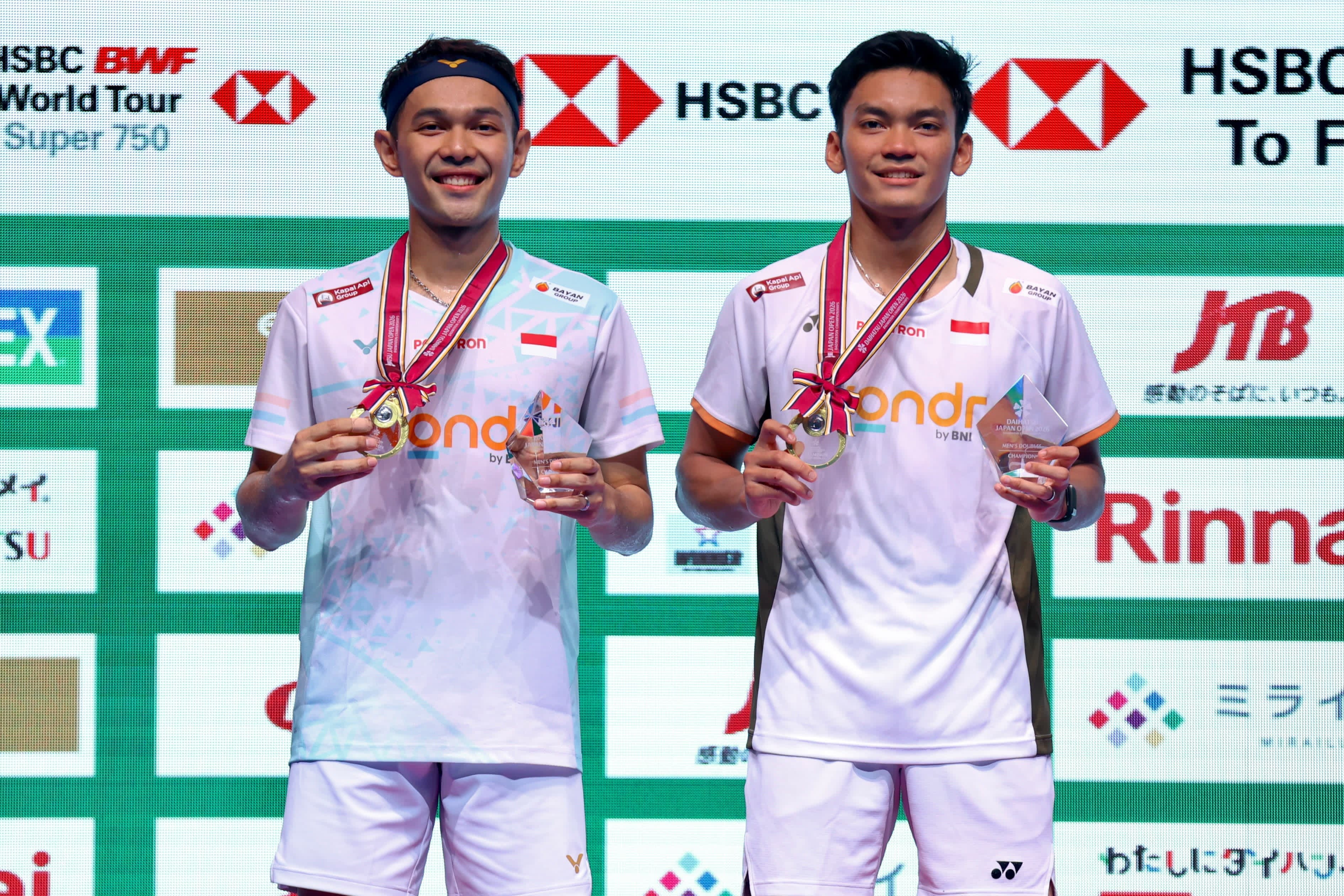 Fajar/Fikri Akhiri Puasa Gelar Juara di Japan Open 2026