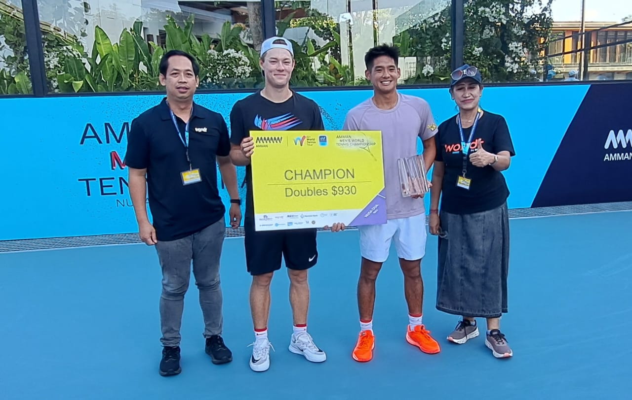 Alexander Chang/Tanapat Nirundorn Juarai Ganda M-15 Seri 1 Amman Men's World Tennis Championship 2026