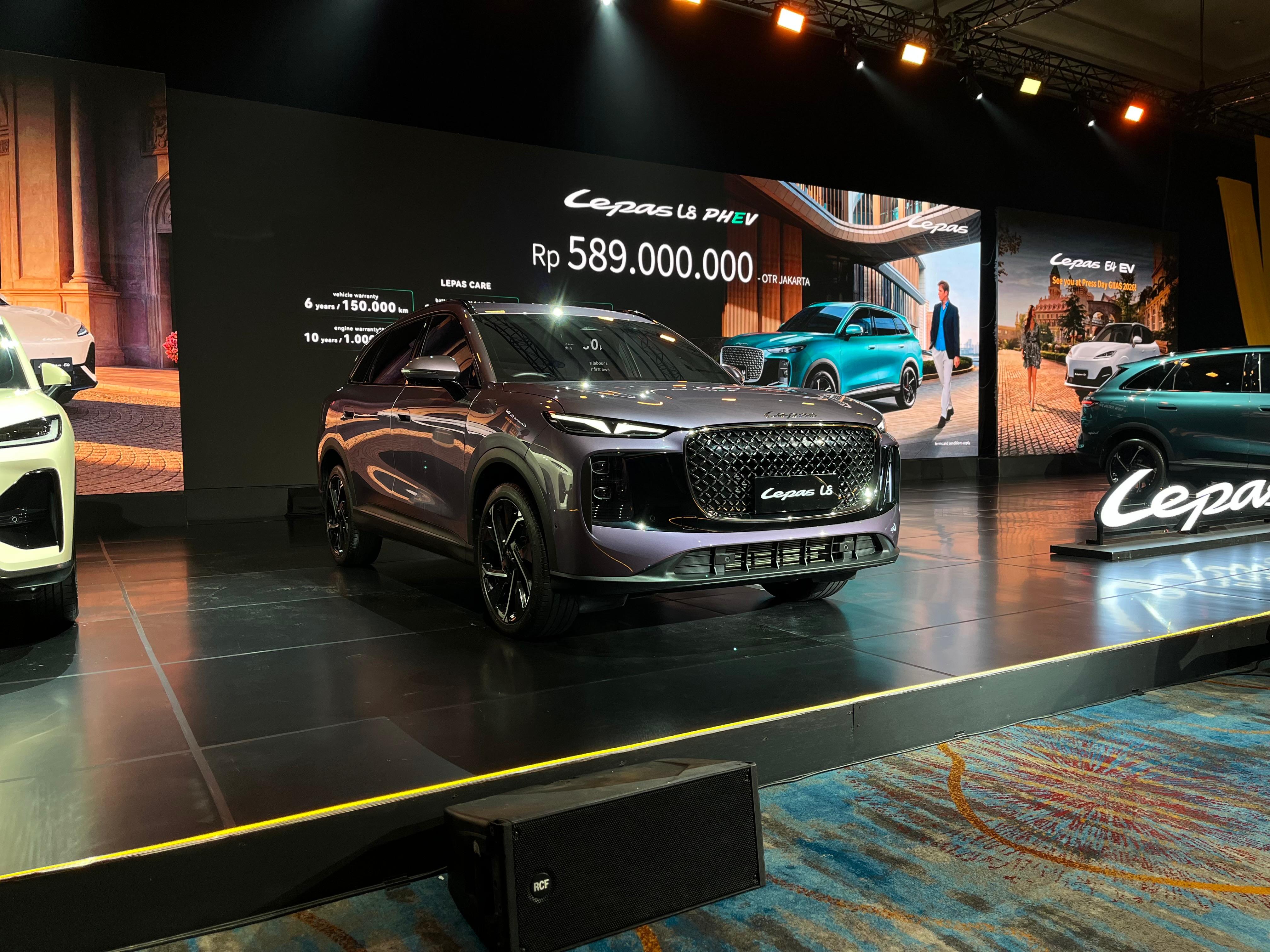 Lepas L8 PHEV Dibanderol Rp589 Juta, Harga Tak Berubah Sejak GJAW 2025