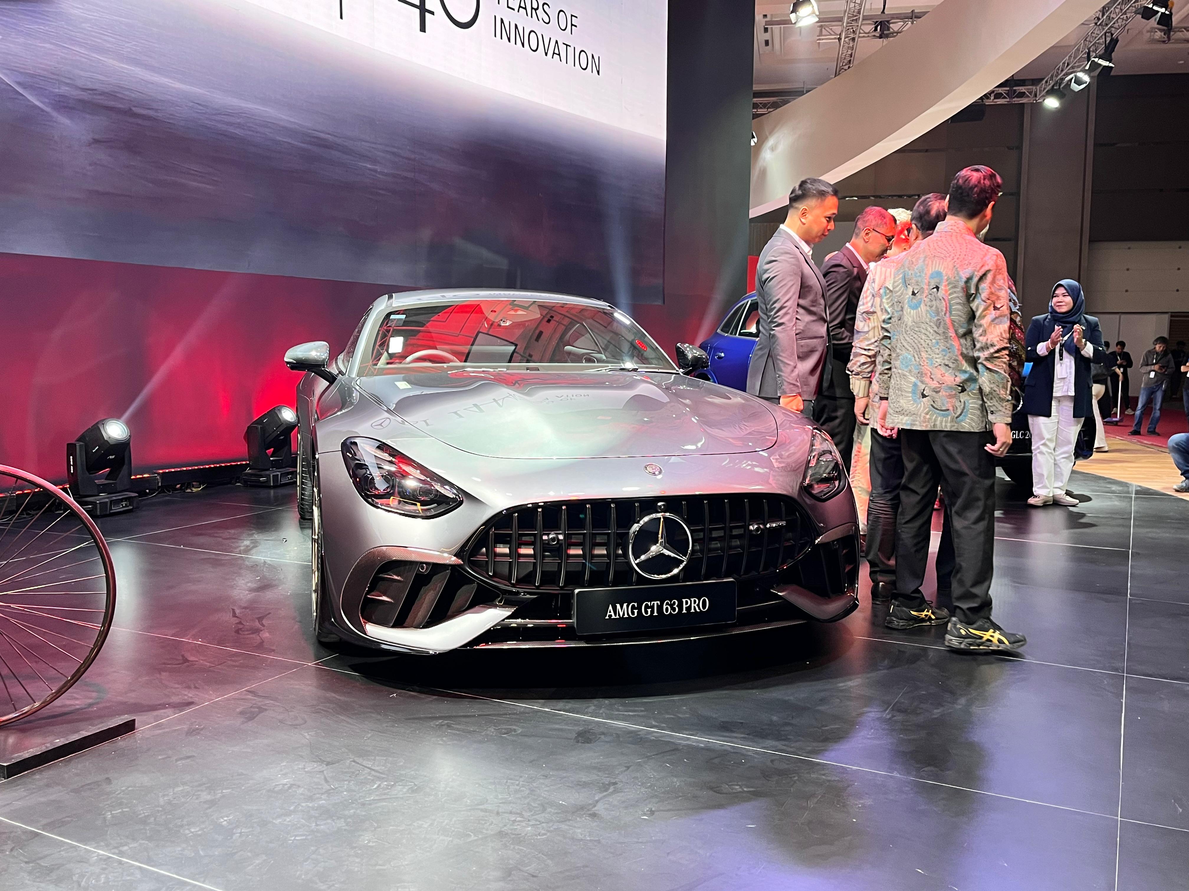 Mercedes Benz Luncurkan AMG GT 63 PRO di GIIAS 2026, Harga Tembus Rp9 Miliar