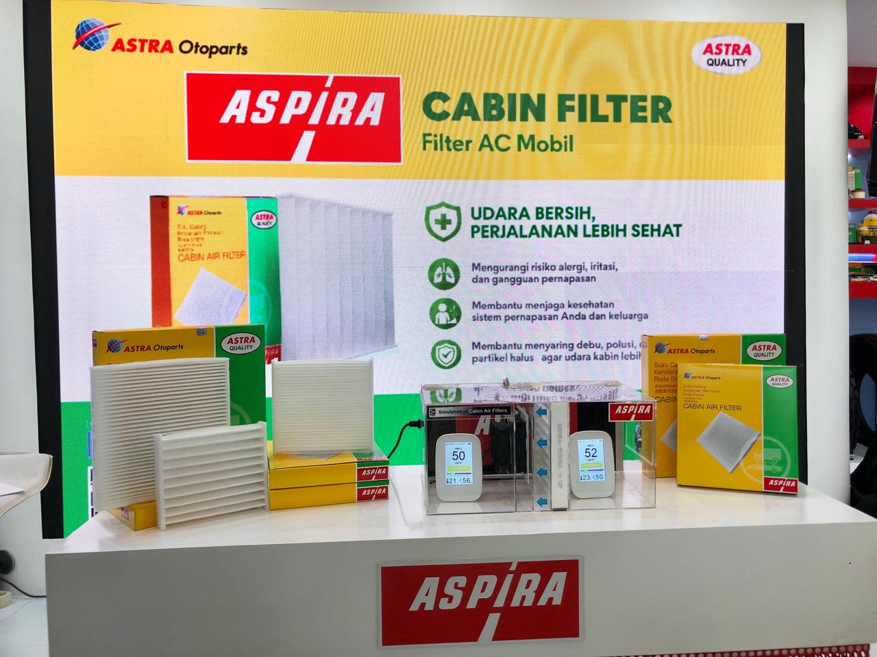 Astra Otoparts Luncurkan Cabin Filter Aspira di GIIAS 2026, Ajak Pengendara Lebih Peduli Kesehatan Kabin Mobil