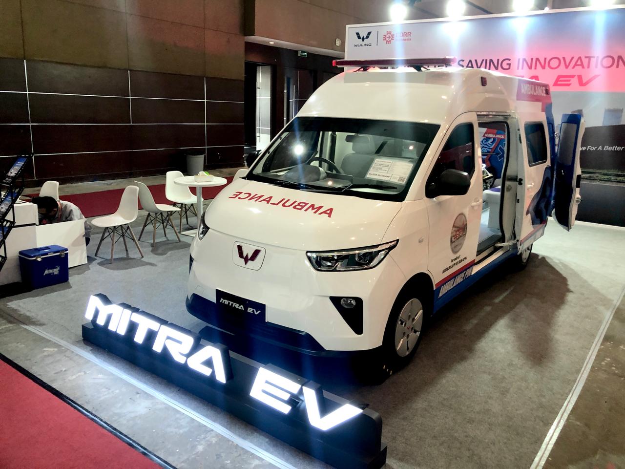 Wuling Mitra EV Disulap Jadi Ambulans di EDRR 2026, Kabin Fungsional dan Perangkat Medis Lengkap