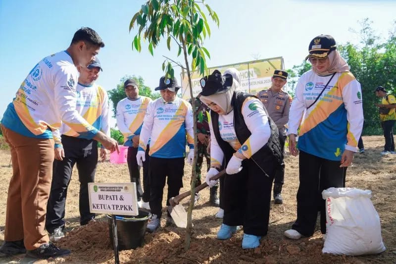 Pemkab Tapin Distribusikan 2.200 Pohon Perkuat Ketahanan Iklim