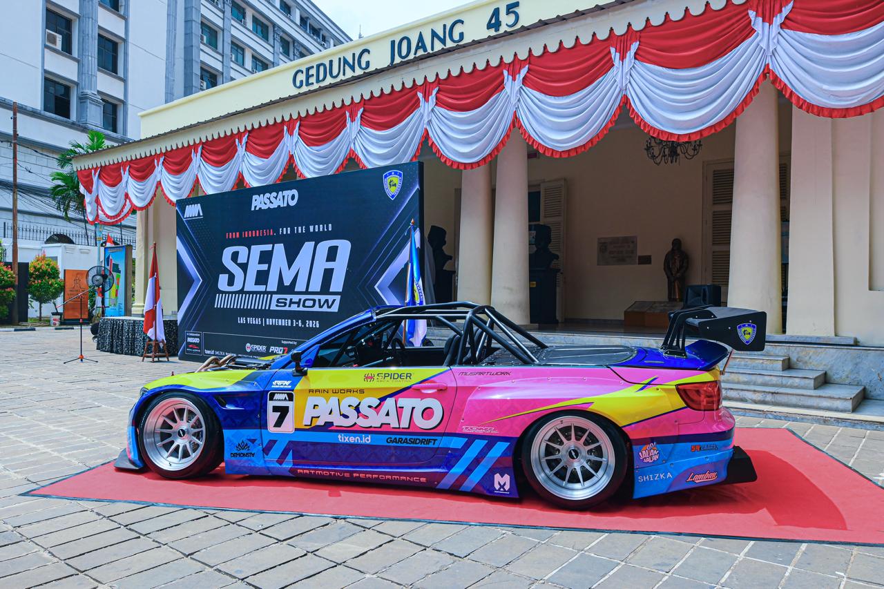 BMW Passato Dilepas dari Museum Joang, Siap Bawa Karya Modifikator Indonesia ke SEMA Show 2026