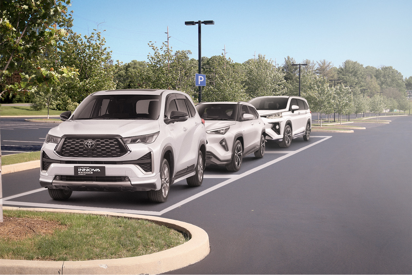 Parkir Paralel Mobil Hybrid Toyota Ternyata Gak Susah Sulit, Kuncinya Ada di 2 Komponen Ini