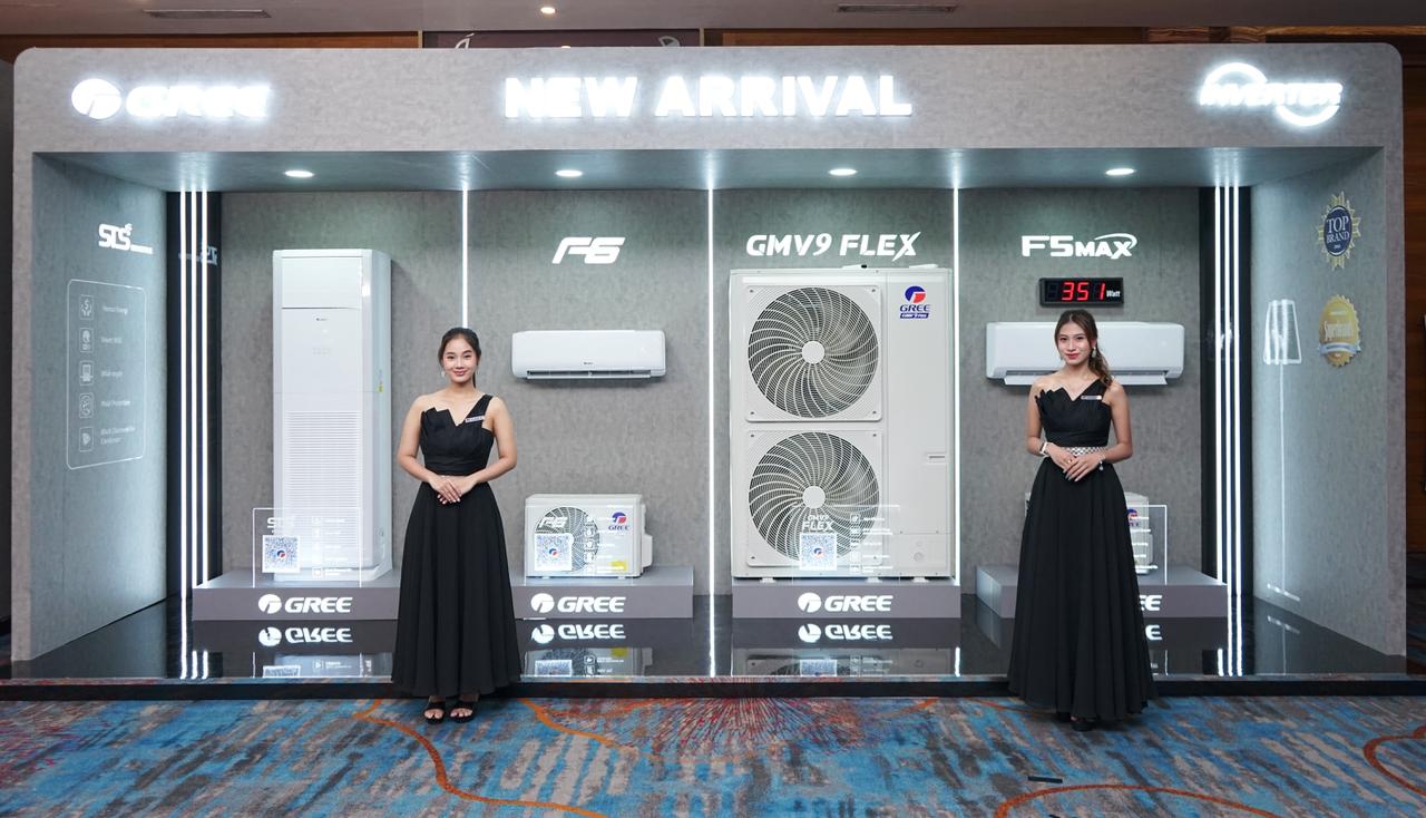 GREE Rilis 4 AC Baru di Indonesia, Ada Inverter hingga VRF 104 HP