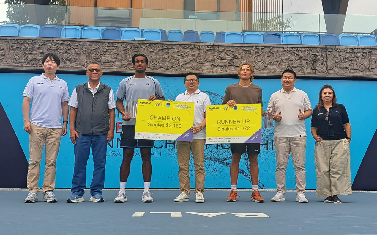 Karan Singh Juara M-15 Bali Seri 4 ITF M-15 Amman 2026
