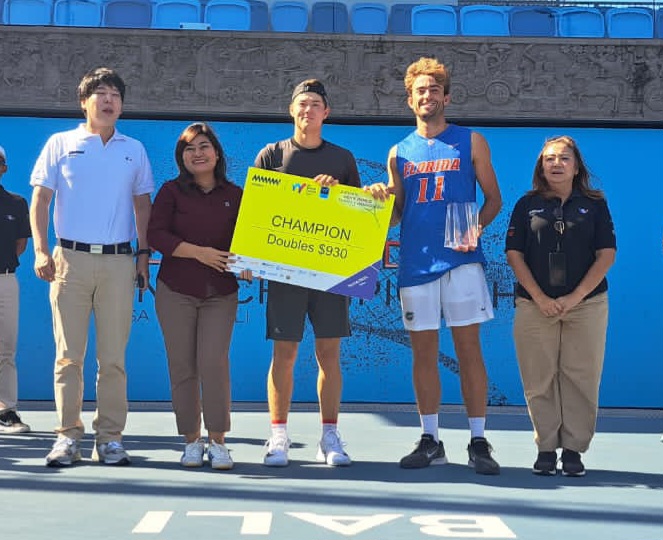 Alexander Chang/Pablo Perez Ramos Pertahankan Gelar, Nathan Barki Terhenti di Semifinal