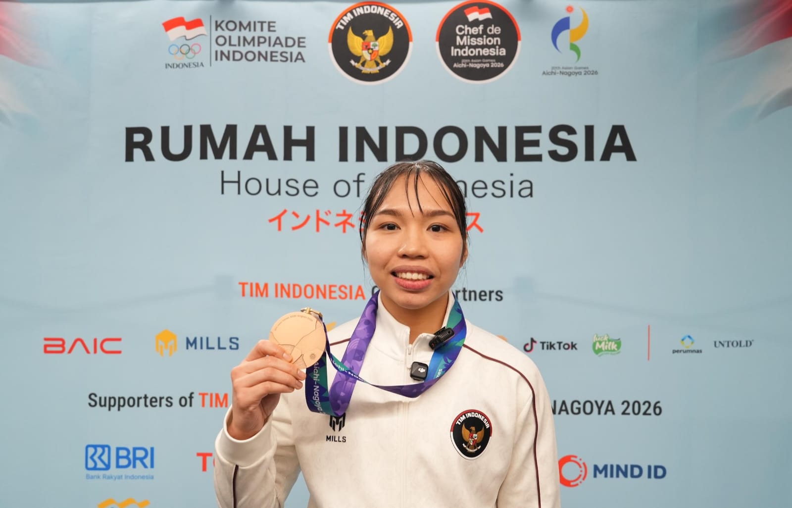 Raih Perunggu Asian Games 2026, Leica Lubis: Bersyukur tapi Tak Puas