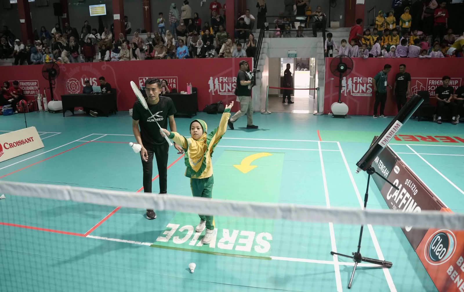 480 Siswa Ramaikan MilkLife Festival SenengMinton Solo 2026