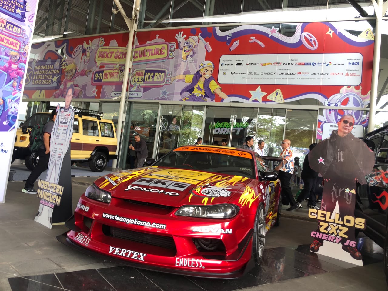 IMX 2026 Resmi Dibuka, Drift Bull Lamborghini hingga Ratusan Mobil Modifikasi Jadi Sorotan
