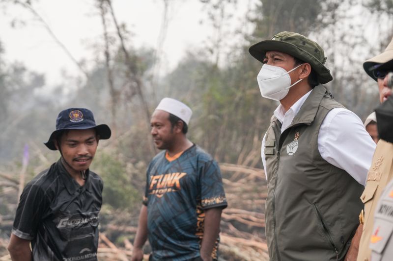 Pastikan Penanganan Karhutla, Menhut Turun Langsung ke Kalsel