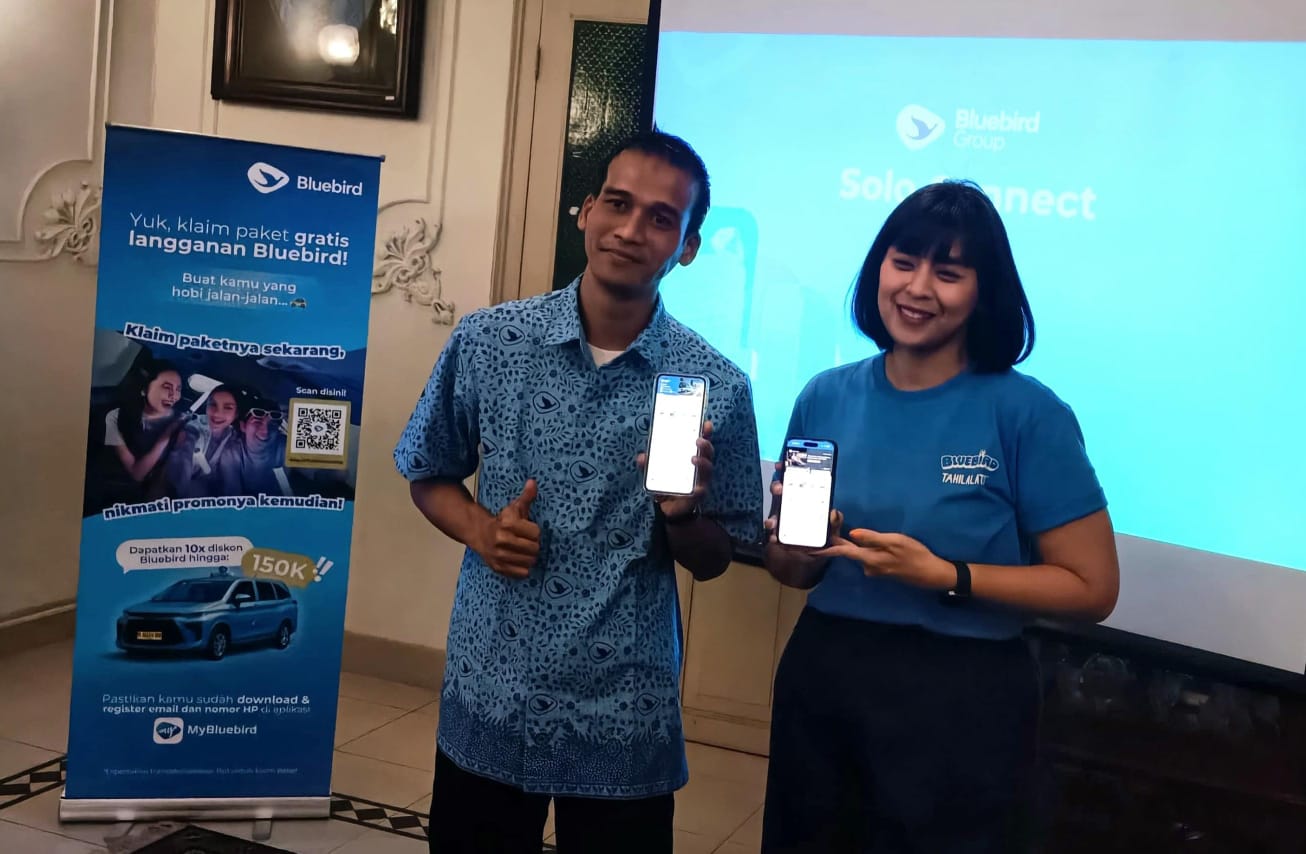 Permintaan Tumbuh 17 Persen, Bluebird Perkuat Layanan di Solo