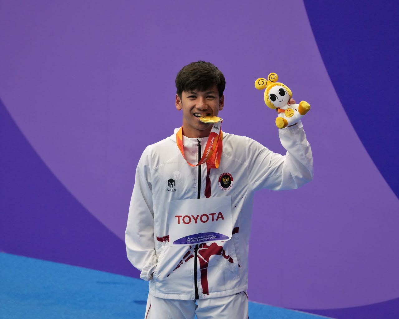 Abdil Majid Sumbang Emas untuk Indonesia di Asian Para Games 2026