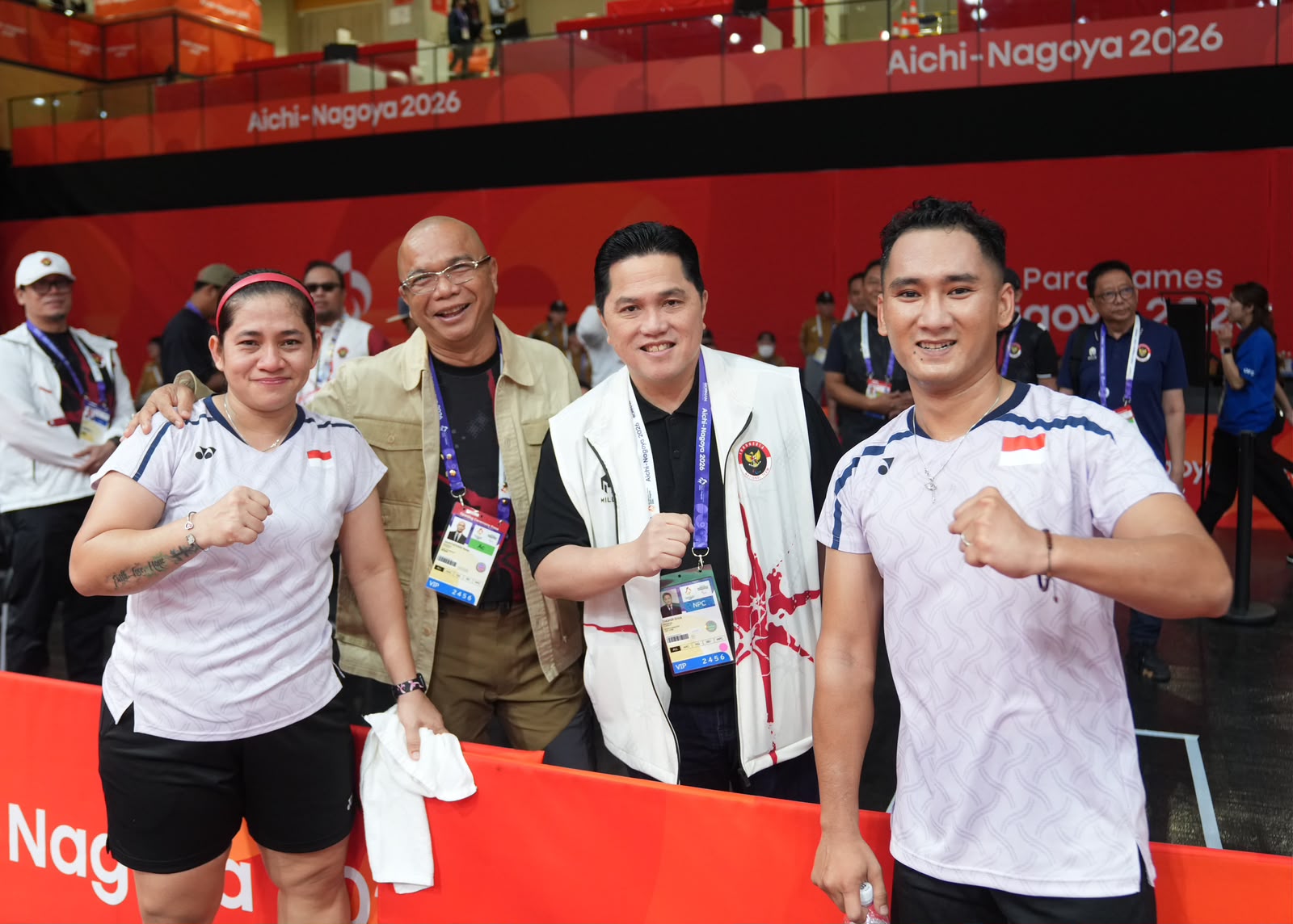 Menpora Erick Kawal Perjuangan Atlet, Indonesia Lampaui Target Emas di Asian Para Games 2026