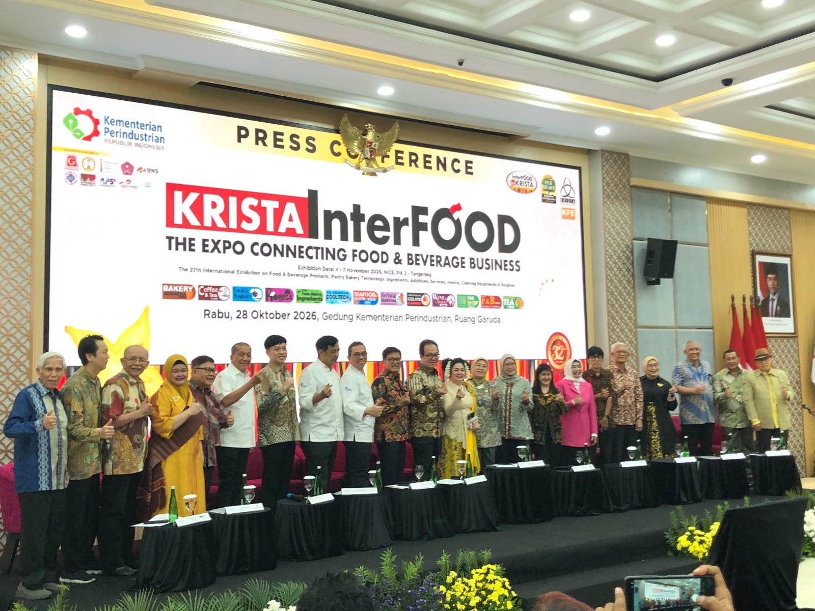 KRISTA InterFOOD 2026 Siap Digelar Pekan Depan, Hadirkan 1.100 Peserta dari 16 Negara