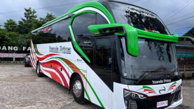 PO Yoanda Prima Rilis 2 Bus Baru, Sasis Hino Siap Libas Sumatra - apakabar.co.id