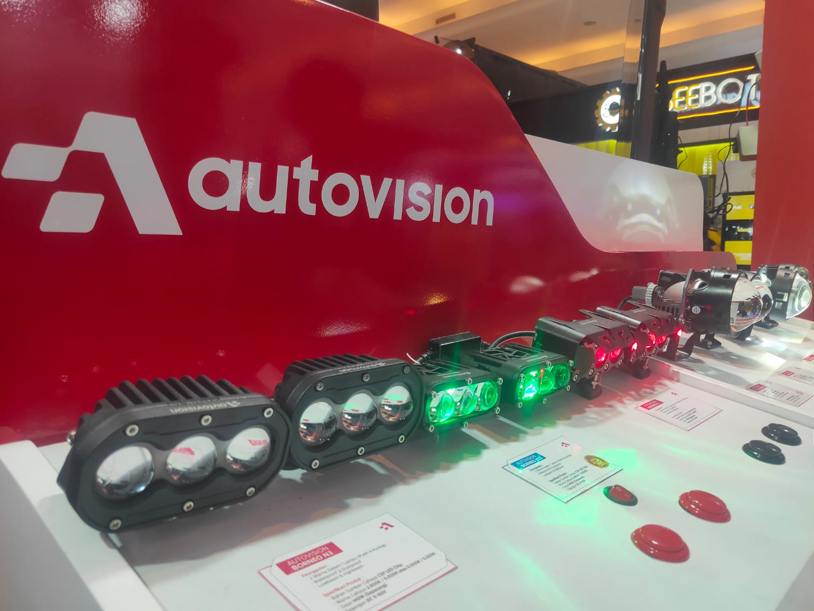 Lampu Autovision BiLED Dakar Carbon - apakabar.co.id