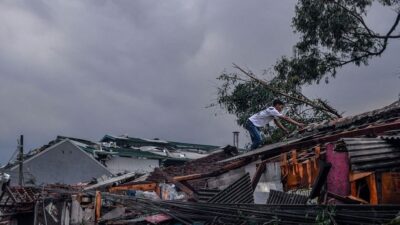 BRIN Investigasi Fenomena Tornado di Bandung