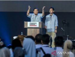 Suara Prabowo-Gibran 57,49 Persen Versi KPU Sabtu Siang