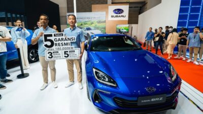 Harga Subaru BRZ Diungkap di IIMS 2024, Sebegini Banderolnya