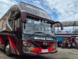 PO Bintang Zahira Pakai Hino Bus Layani Lintas Sulawesi