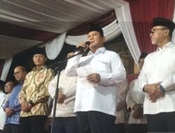 Resmi Diumumkan KPU, Prabowo: Terima Kasih Pak Jokowi