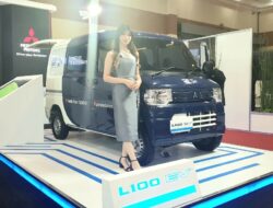 Mitsubishi Hadirkan L100 EV dengan Livery Menarik di GIICOMVEC 2024