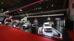 Booth Mitsubishi Motors saat hadir di IIMS 2023 - apakabar.co.id