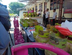 Polisi Tangkap Dua Orang Pengoplos Gas Subsidi di Cianjur