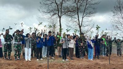 TNI Tanami Kopi Lahan Karhutla di Banjarbaru, Gandeng Petani-Mahasiswa