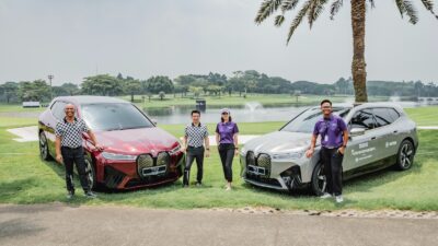 BMW Astra Sediakan 15 Unit BMW iX untuk Pemain Golf Indonesian Masters