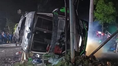 Kecelakaan Maut di Ciater Subang, 9 Penumpang Tewas