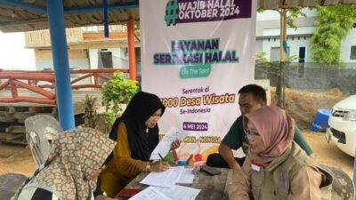 BPJPH Genjot Sertifikasi Halal Produk Mamin Desa Wisata