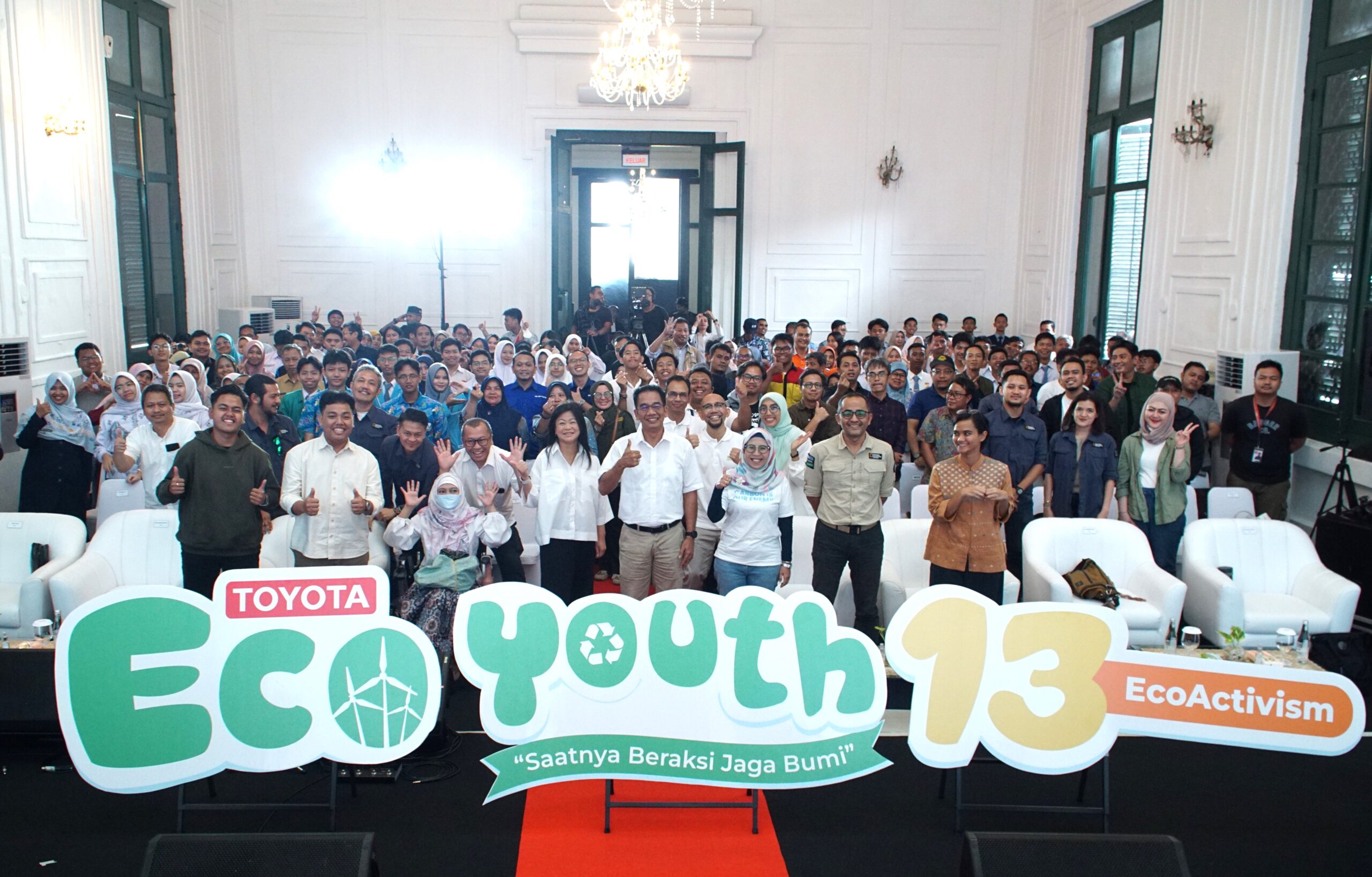 Toyota Indonesia mengadakan kompetisi proyek dan inovasi perbaikan lingkungan hidup bertajuk Toyota Eco Youth (TEY) ke-13 - apakabar.co.id