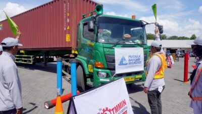 Toyota Indonesia menggelar lelatihan untuk para operator logistik bertajuk " Logistic Skill Contest" - apakabar.co.id