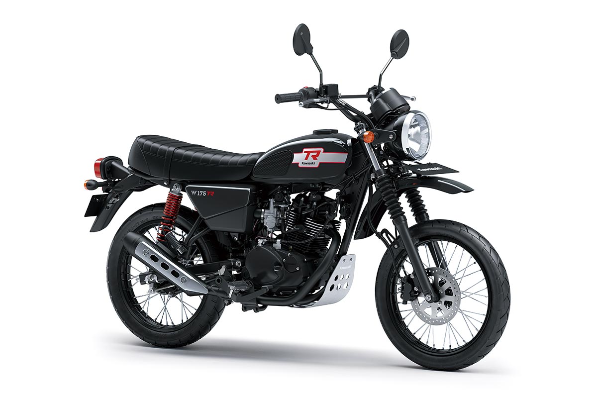 Kawasaki W175TR warna Ebony - apakabar.co.id