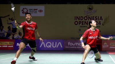Tuntaskan Dendam, Dejan/Gloria Melaju ke 16 Besar Indonesia Open 2024