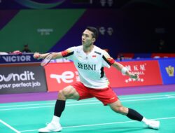 Jonatan Christie Tersingkir dari Indonesia Open 2024, Tunggal Putra Habis