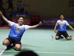 Sabar/Reza Wakil Merah Putih Tersisa di Semifinal Indonesia Open 2024