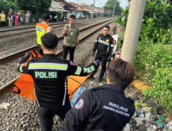 Kurang Konsentrasi Saat Menyebrang, Seorang Pria Tewas Tertabrak KRL di Bogor