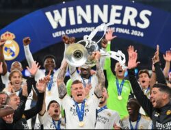 Real Madrid Juara Liga Champions 2023/2024 Usai Taklukan Dortmund 2-0