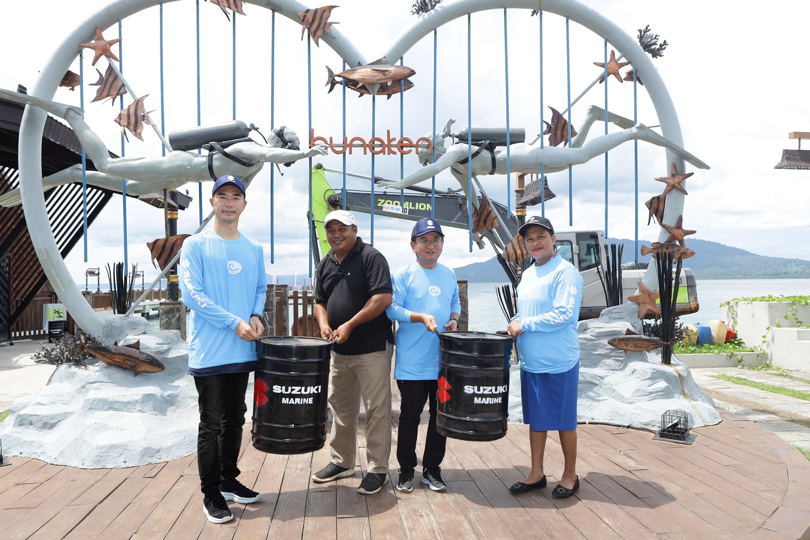 Kegiatan Suzuki Clean Up The World di Pantai Bunaken Sulawesi Utara , apakabar.co.id
