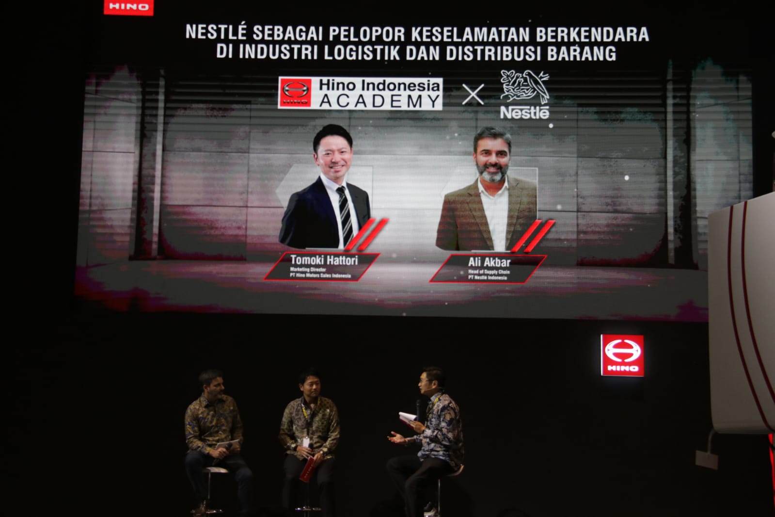 Apakabar.co.id - Talkshow Hino di GIIAS 2024 - Nestlé sebagai Pelopor Keselamatan untuk Industri Logistik dan Distribusi