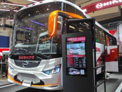 Hino Bus AK 240 Space Frame Mejeng di GIIAS 2024, Bagasi Jadi Lebih Luas