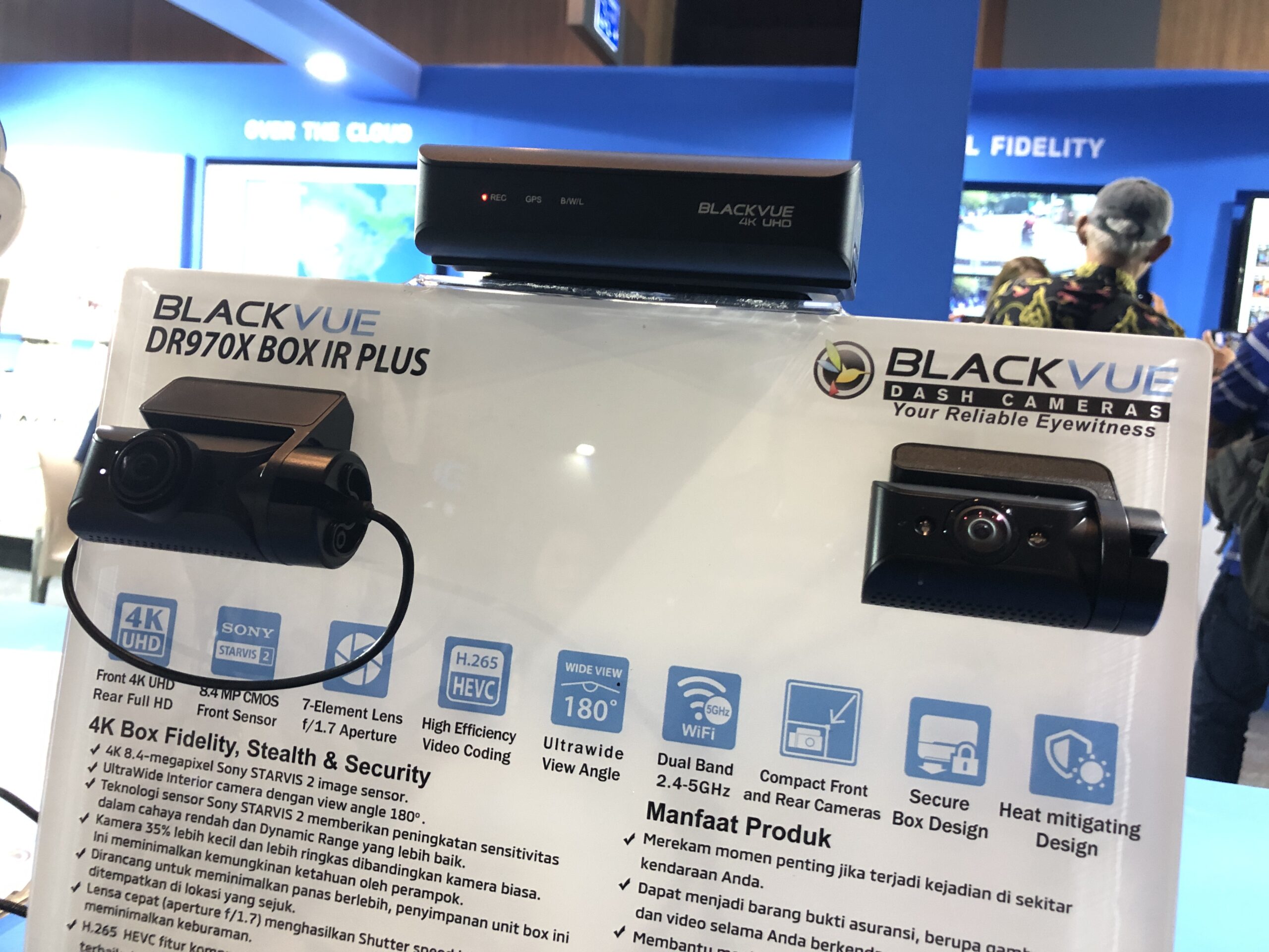 Kamera dasbor atau dashcam Blackvue terbaru meluncur di GIIAS 2024 - apakabar.co.id