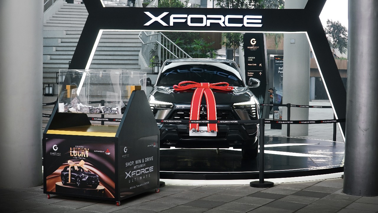 MMKSI memamerkan Mitsubishi Xforce di mall The Grand Outlet - East Jakarta, Karawang - apakabar.co.id